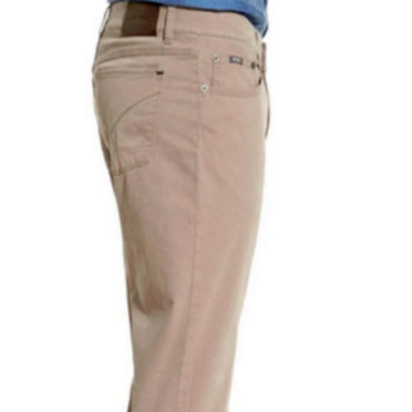 BRAX Men's 40x36 STONE Cooper Stretch Pima Cotton Pants $225 - Picture 5 of 7